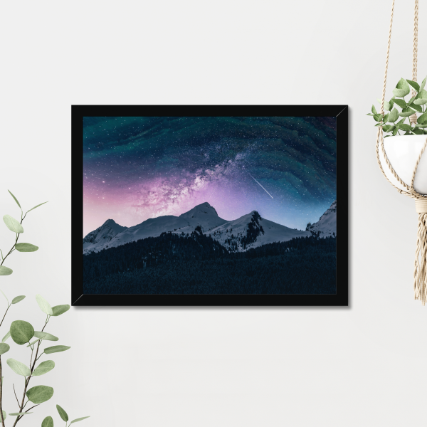 Starry Waves - Framed Glossy Photo Paper (in) - Image 2