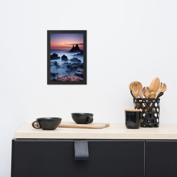 Misty Shores - Framed Matte Paper Poster (cm) - Image 2