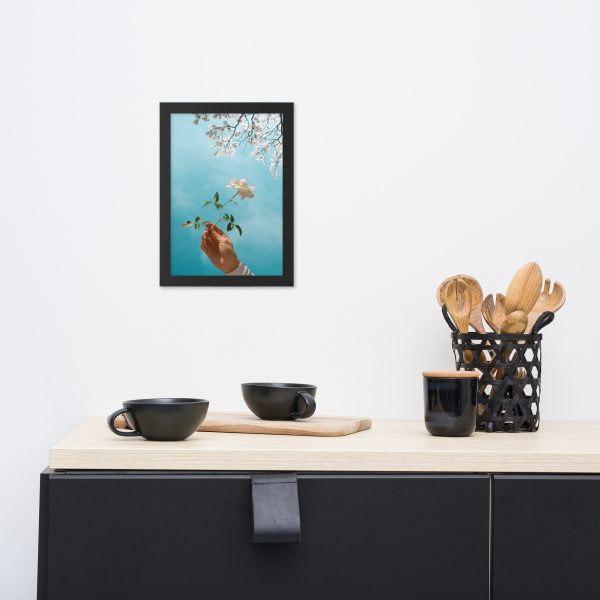 Silent Blossom - Framed Matte Paper Poster (cm) - Image 2