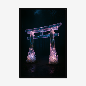 Fallen Light - Framed Glossy Paper Poster (in)